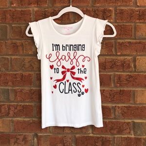 Girls size 12 custom made shirt